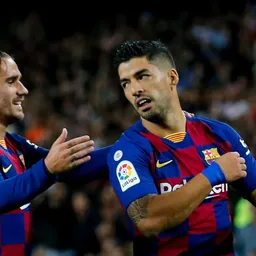 Griezmann y Luis Suárez en Barcelona Griezmann y Luis Suárez en Barcelona