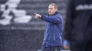 Diego Pérez, entrenador de la selección de Uruguay integrada por futbolistas del medio