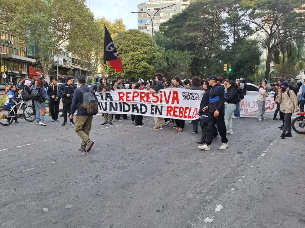 Manifestación de estudiantes