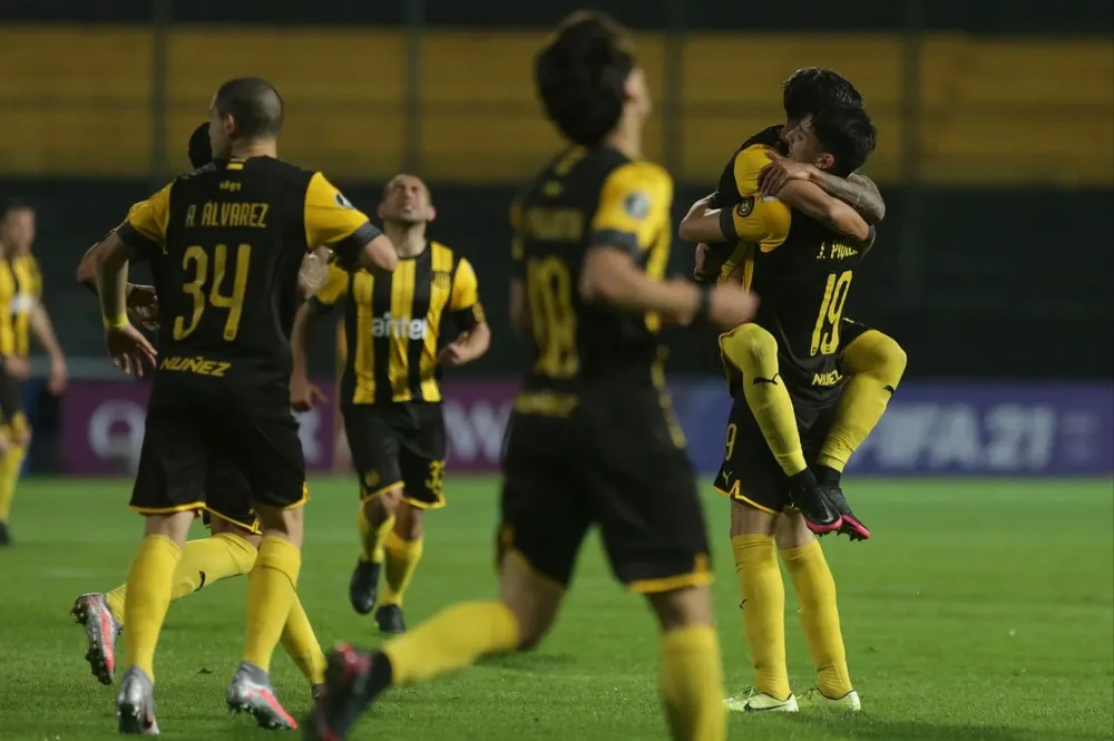 El festejo de Peñarol