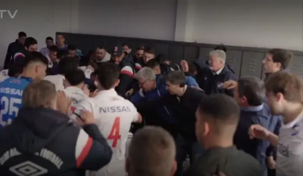 Lo que les dijo Gutiérrez a sus jugadores antes de salir al clásico