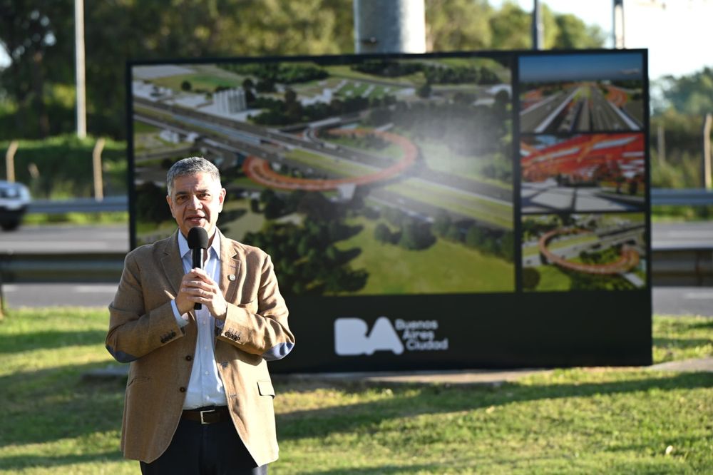 Jorge Macri anunció la megaobra que abarcará las calles La Pampa, la avenida Leopoldo Lugones y las vías del Belgrano Norte, y que tiene como objetivo mejorar la conexión entre el Aeroparque, la Costanera y el resto de la Ciudad.