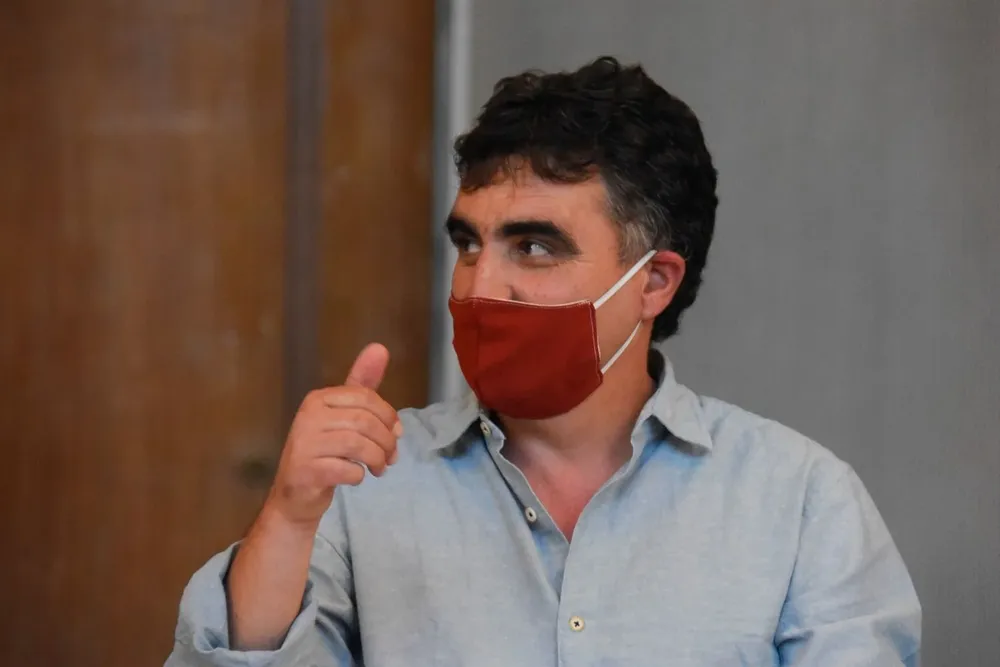 El intendente salteño, Andrés Lima