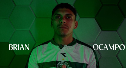 Brian Ocampo firmó en Coritiba