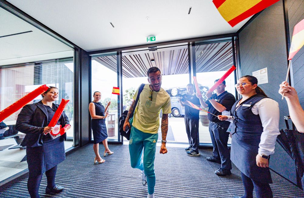 España prepara la final del domingo.