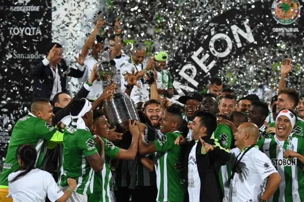 Atlético Nacional de Medellín, el último campeón, ganó la final de 2016, ante Independiente del Valle, de Ecuador
