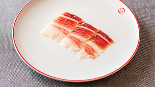 Una lonja de jamón Vintage, que puede llegar a costar 80.000 euros.
