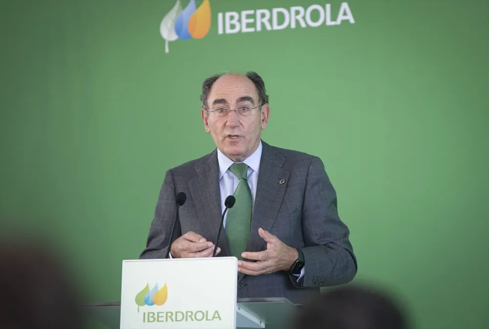 El presidente de Iberdrola, Ignacio Sánchez Galán.