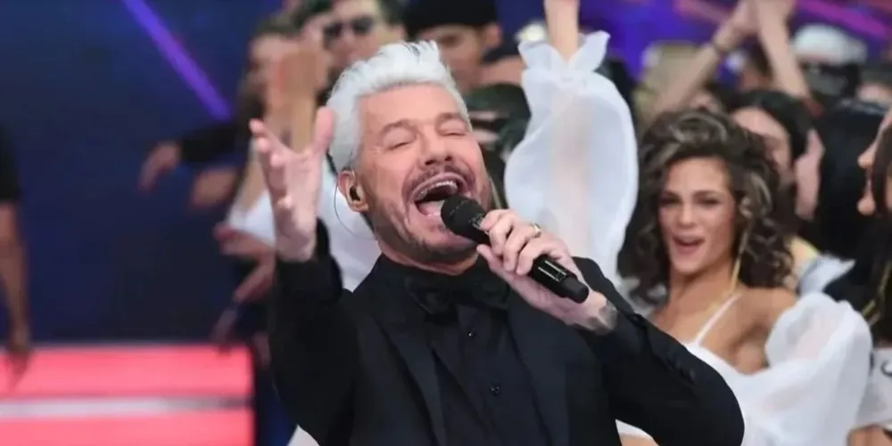Marcelo Tinelli en la apertura del Bailando 2023