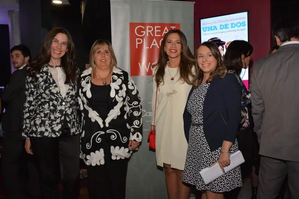 Leticia Anza, Fedra Féola, Carolina Bestard y Karina Urrutia