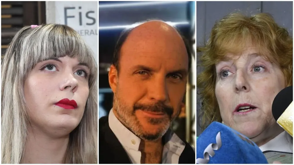 Romina Celeste Papasso, Ignacio Álvarez y Alicia Ghione