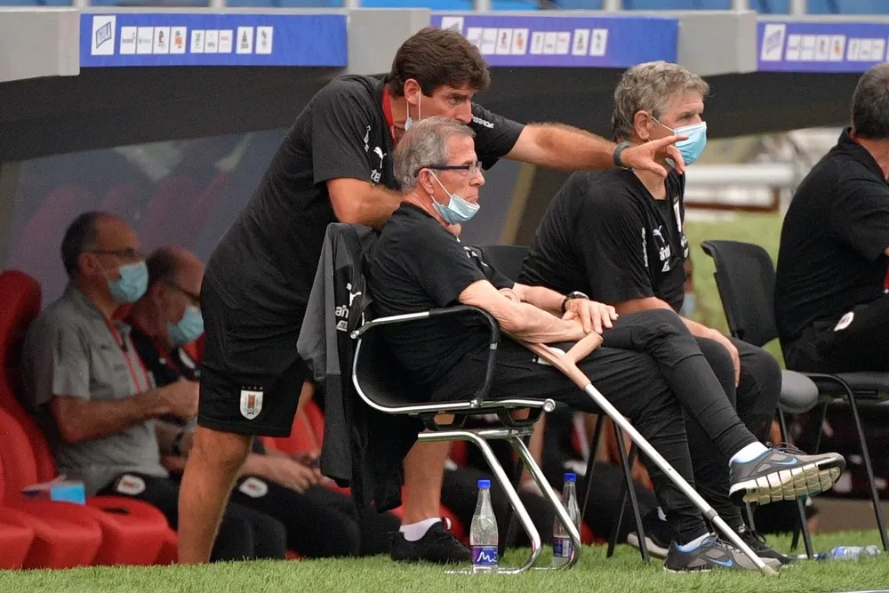 Rebollo, Tabárez y Otero ya diagraman la próxima doble fecha