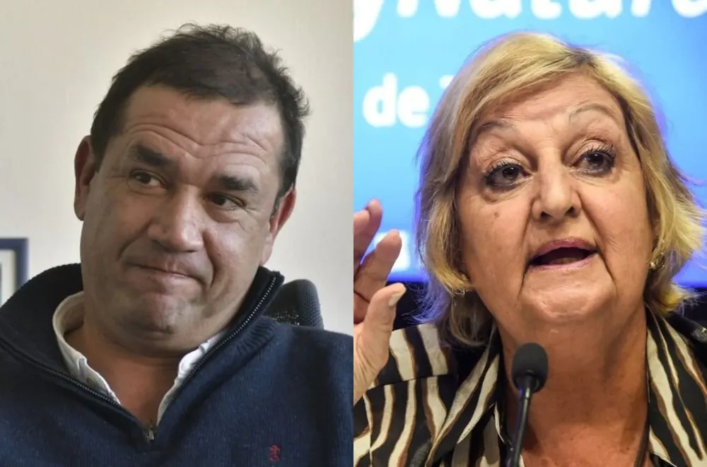 Sebastián Da Silva y Liliam Kechichian