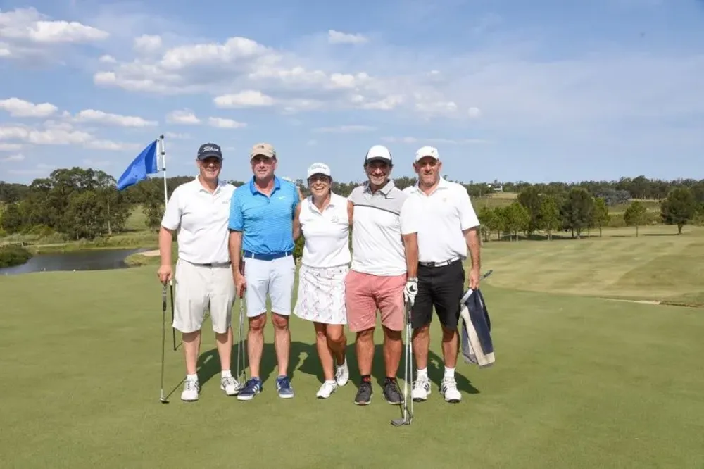 Diego Baldomir, Pedro Morey, María José Frontini, Gonzalo Santos y Federico Amoretti