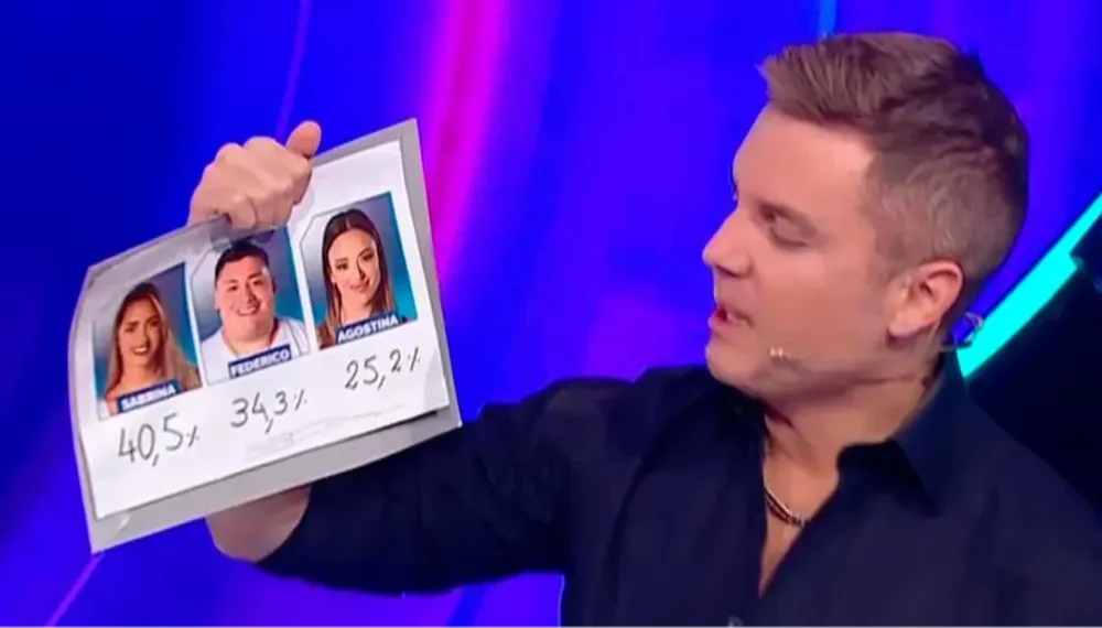 Del Moro enojado tras una discusión durante la salida de una participante