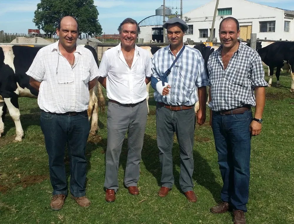 Mauro Caorsi, Gerardo Zambrano, Pablo Caorsi y Francisco Machín