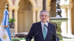 La despedida de Fernández por cadena nacional