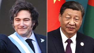 Milei se reunirá por primera vez con su par chino Xi Jinping