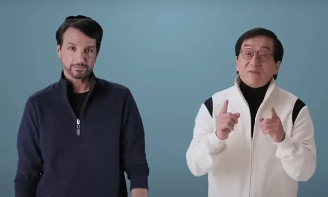 Ralph Macchio y Jackie Chan