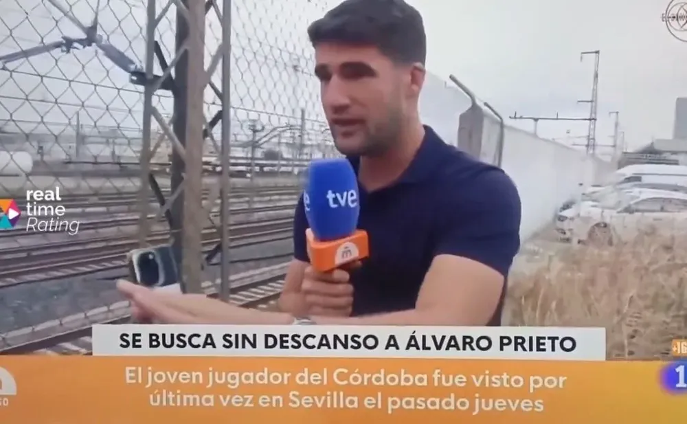 El momento en que encontraron el cuerpo de Álvaro Prieto