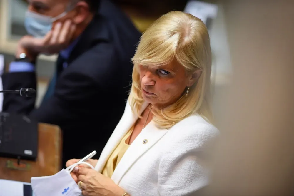 Foto de Archivo. Beatriz Argimón, presidenta de la Cámara de Senadores