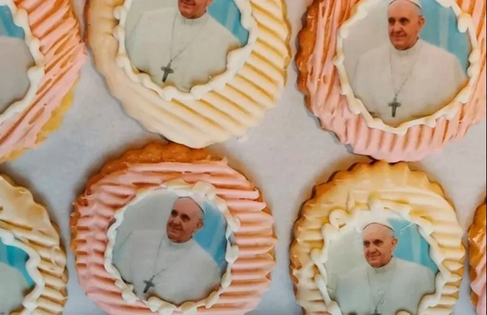 Galletas en homenaje al Papa
