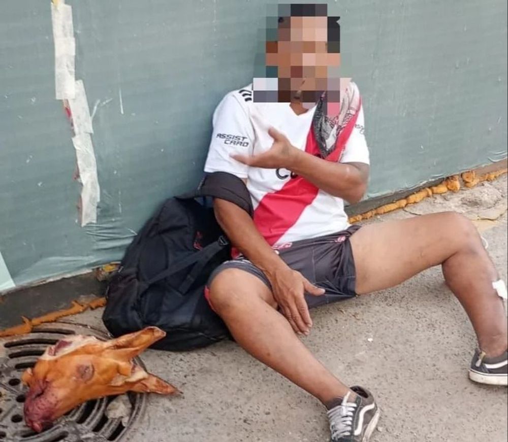 Un hicha de River fue detenido con cabezas de chancho en las inmediaciones del Monumental