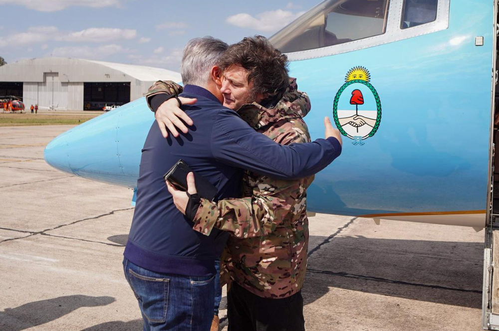 Javier Milei visitó Córdoba