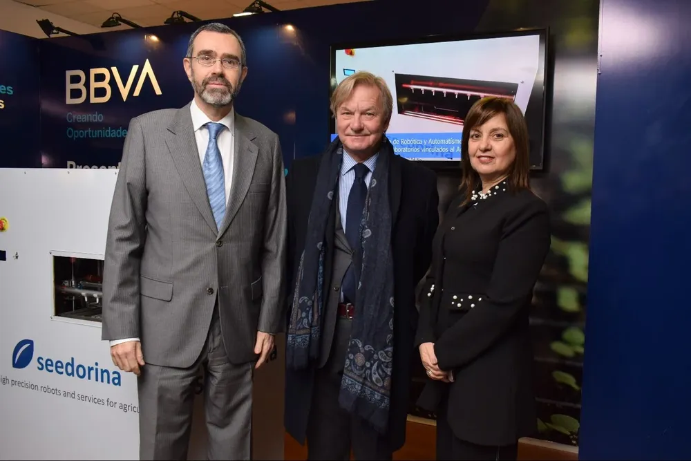 Alberto Charro, José Javier Gómez y Rosario Corral
