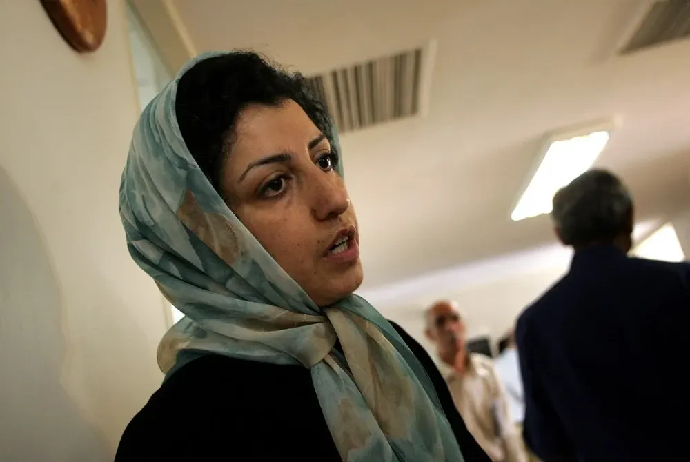 Activista y periodista, Narges Mohammadi está encarcelada en Irán desde 2021.
