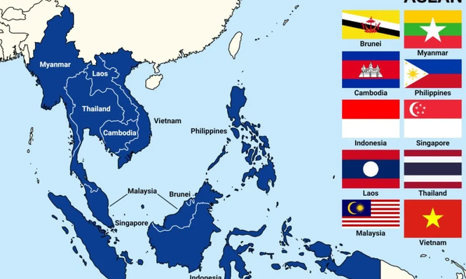 Asean, el mercado común de países del sudeste asiático.