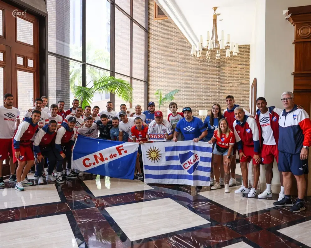 Hinchas de Nacional en la Libertadores / Archivo