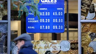 El dólar perdió casi 2% en el arranque de año.