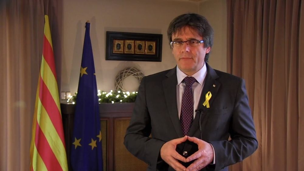 El expresidente de Cataluña Carles Puigdemont
