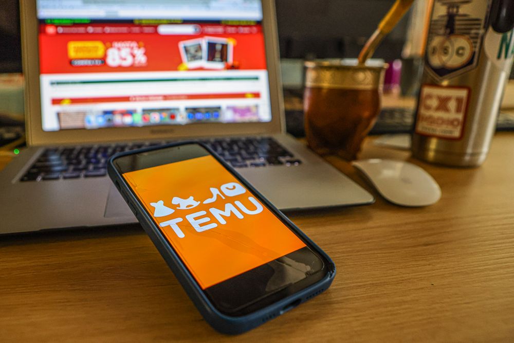 Compras web en Temu