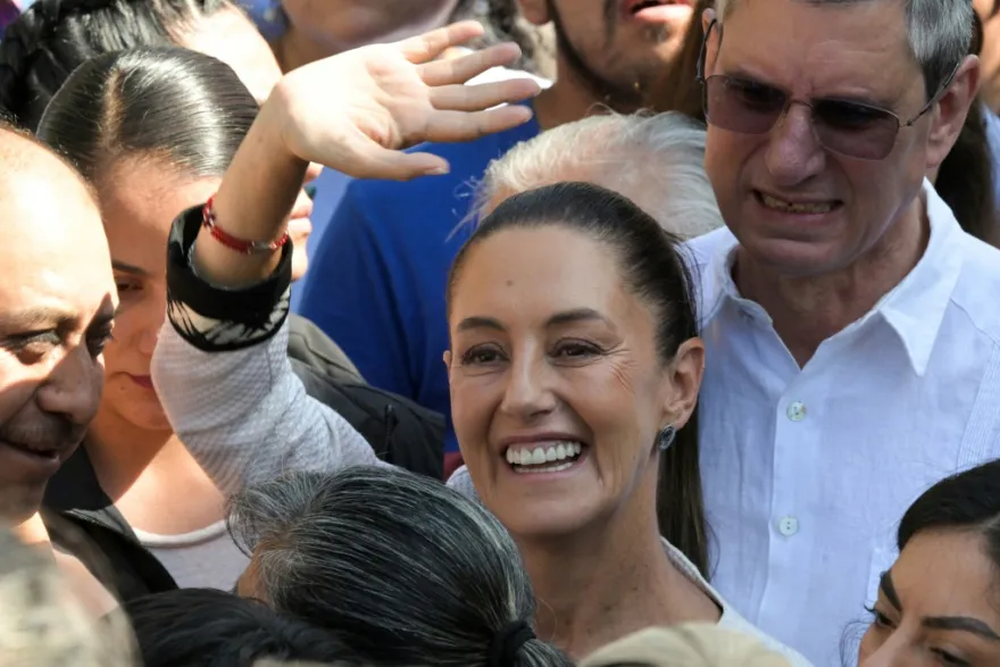 La nueva presidenta de México, Claudia Sheinbaum