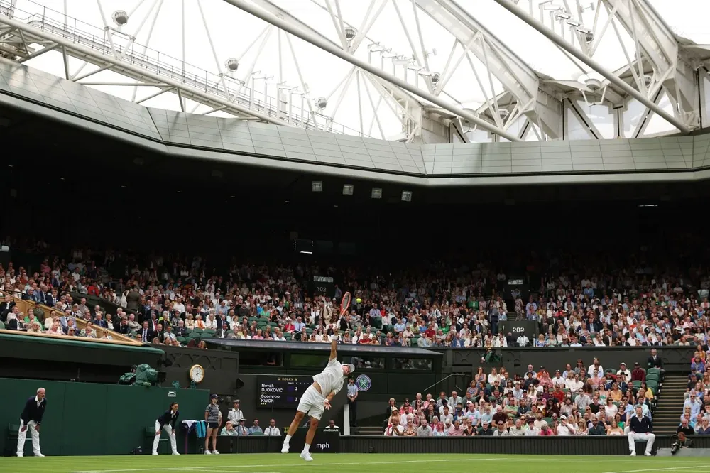 Woon Song-woo frente a Djokovic