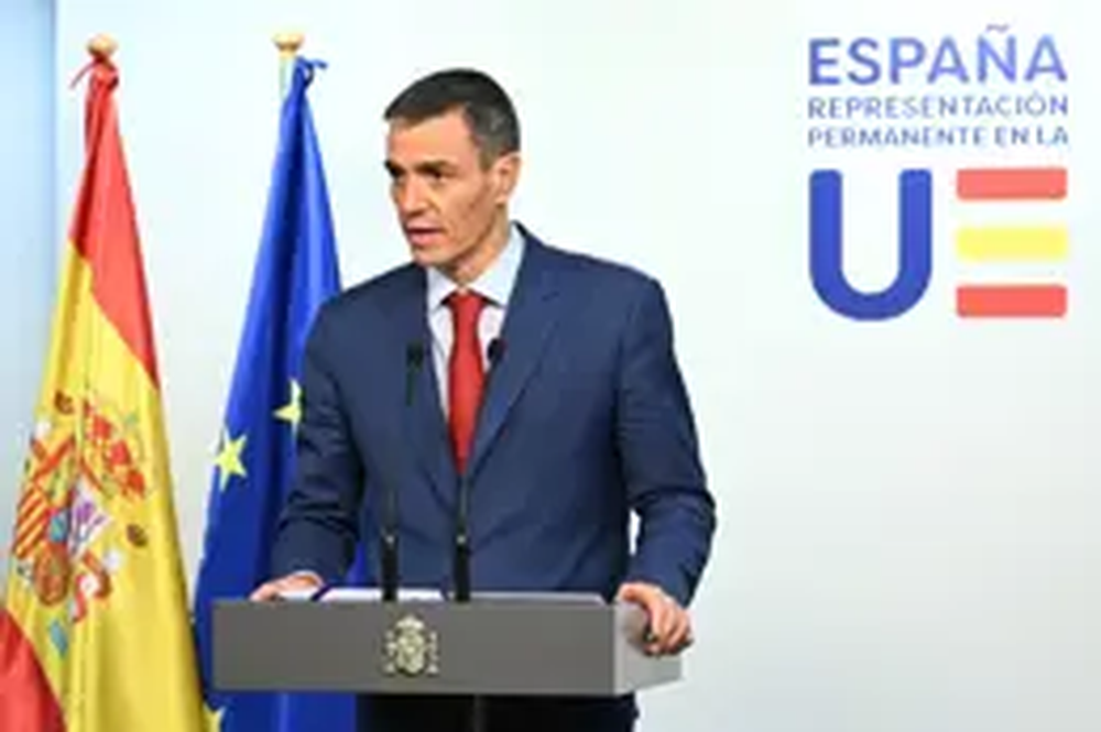 El presidente del Gobierno español, Pedro Sánchez.