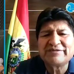 Evo Morales condenó el ataque terrorista de Hamás