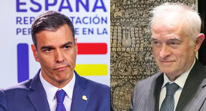 Pedro Sánchez y juez Juan Carlos Peinado