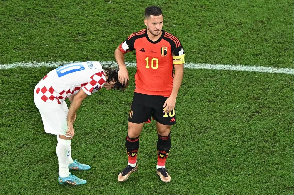 Hazard le dijo adiós a la selección belga