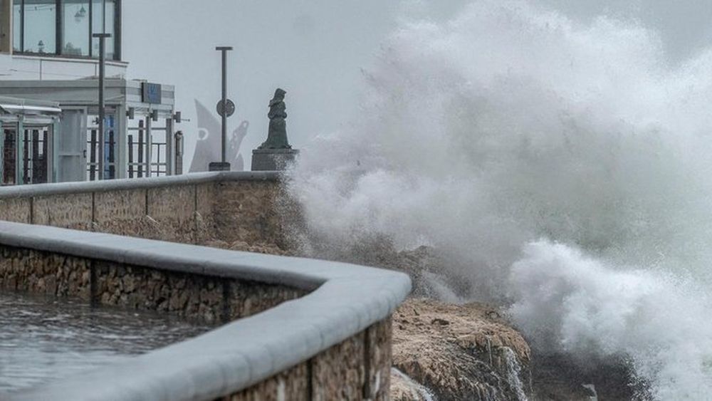 Borrascas en las islas Canarias