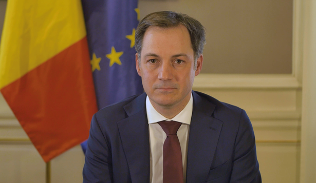 El primer ministro belga, Alexander De Croo