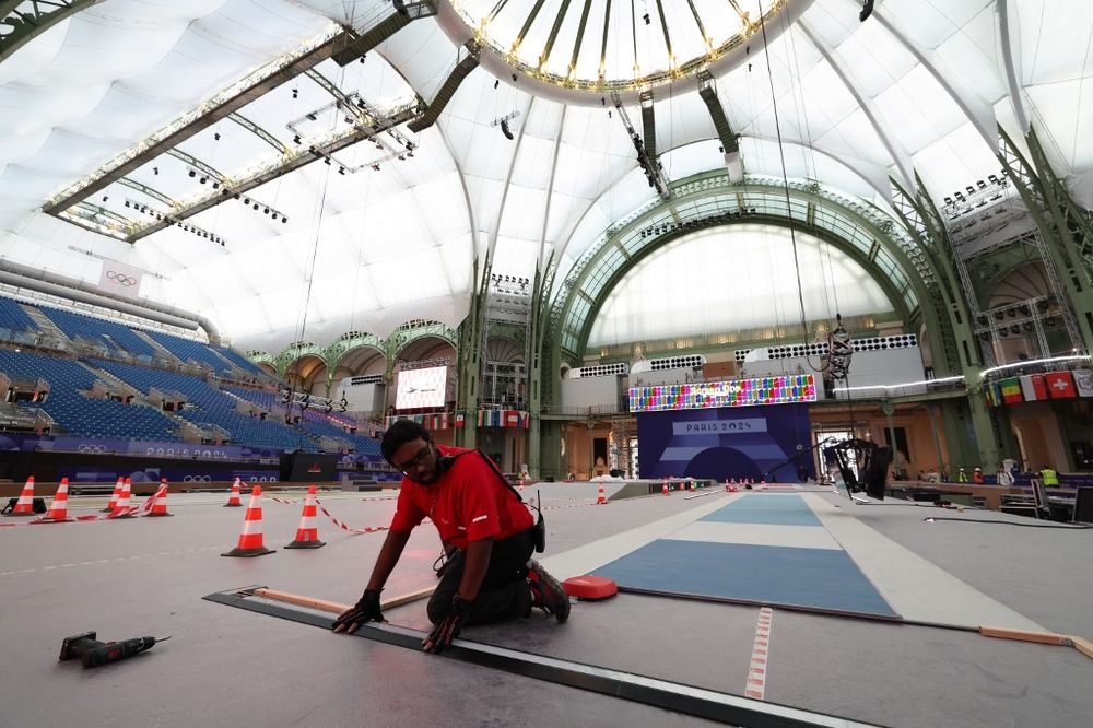 Obras en instalaciones de París 2024