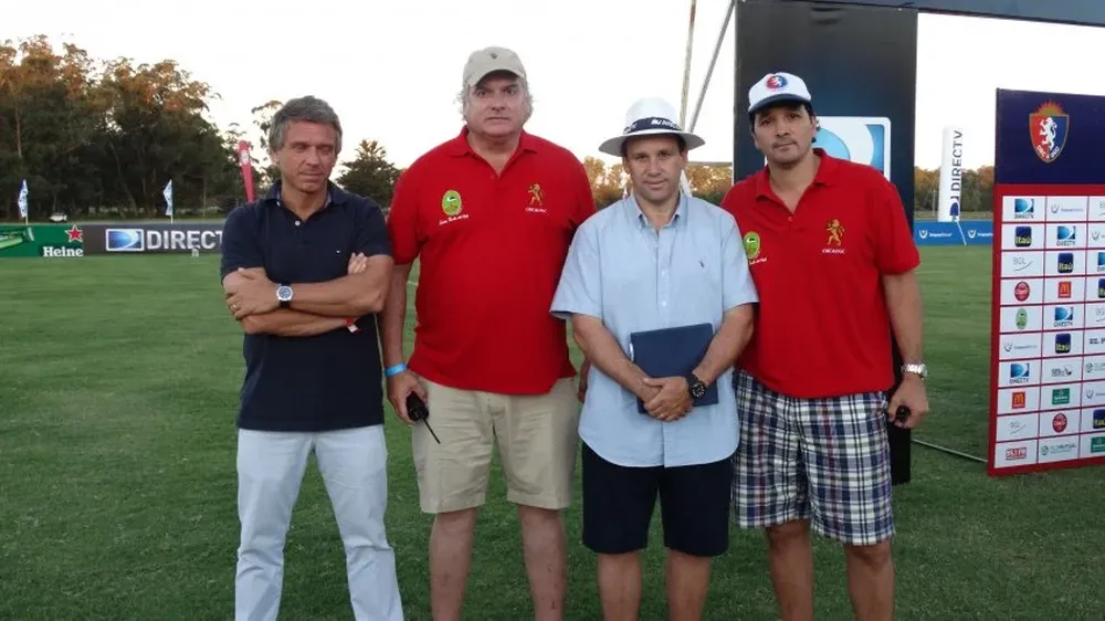 Eduardo Marguery, Daniel Sapelli, Sebastián Piñeyrúa y Santiago Cat