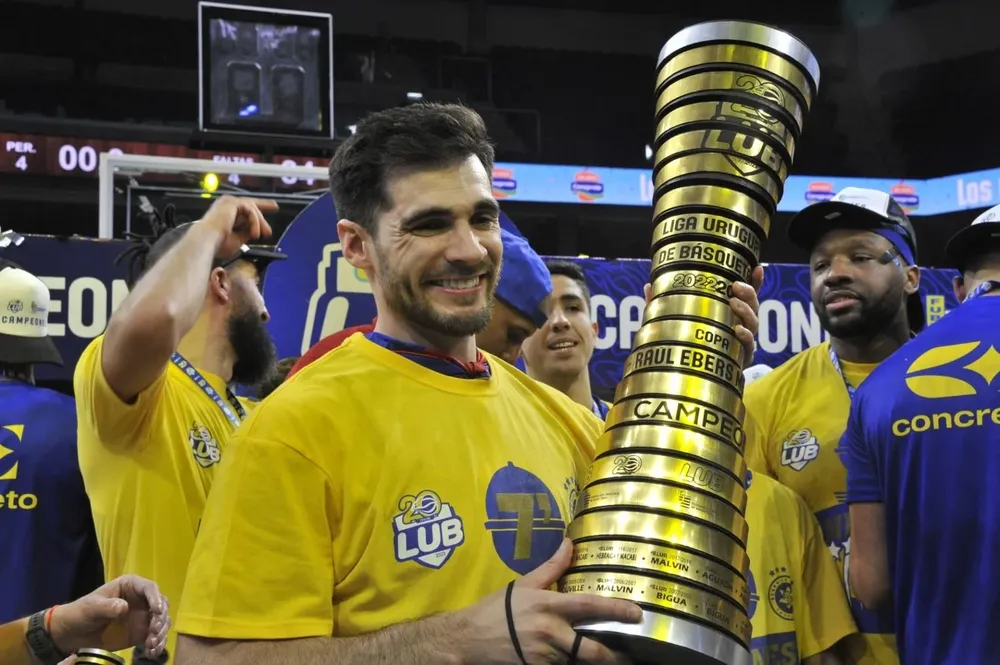 Luciano Parodi, el MVP de la Liga Uruguaya de Básquetbol