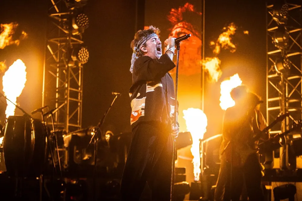 Babasónicos en el Antel Arena
