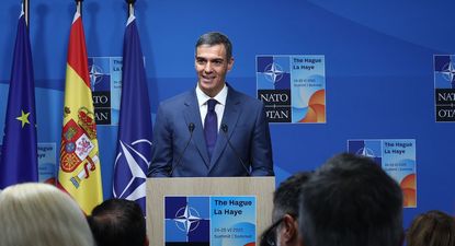 Pedro Sánchez arremete contra Vladimir Putin por los ataques de drones rusos contra Polonia: No nos va a amedrentar