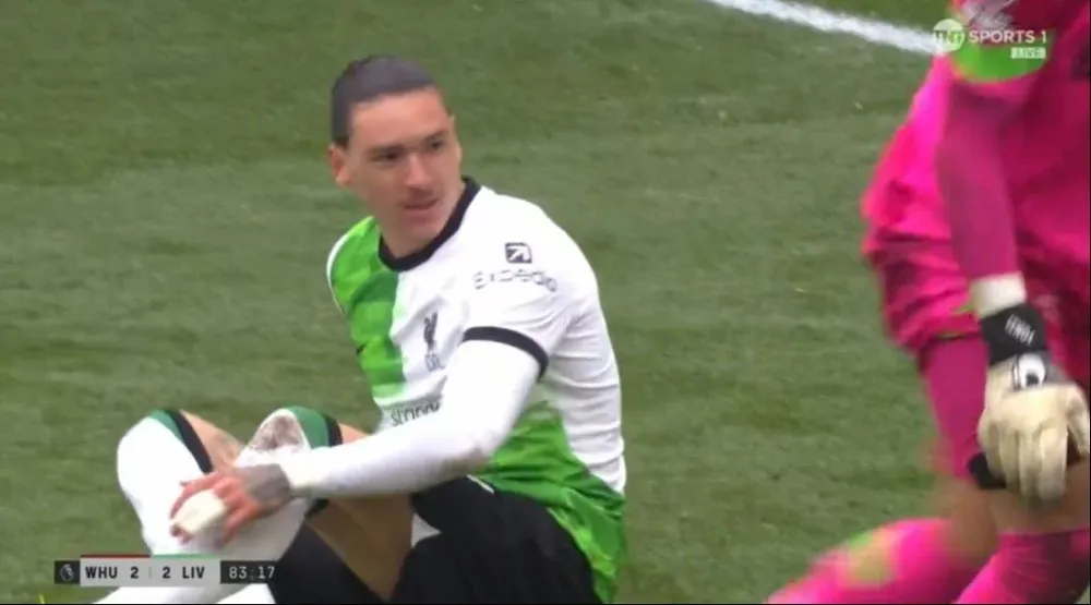 Darwin Núñez no lo puede creer