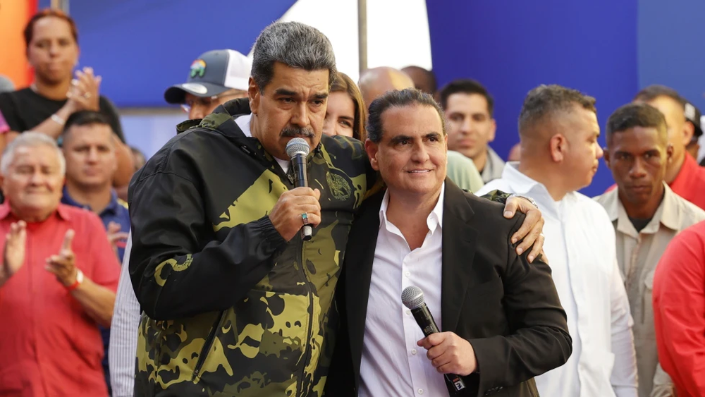 Nicolás Maduro y Alex Saab